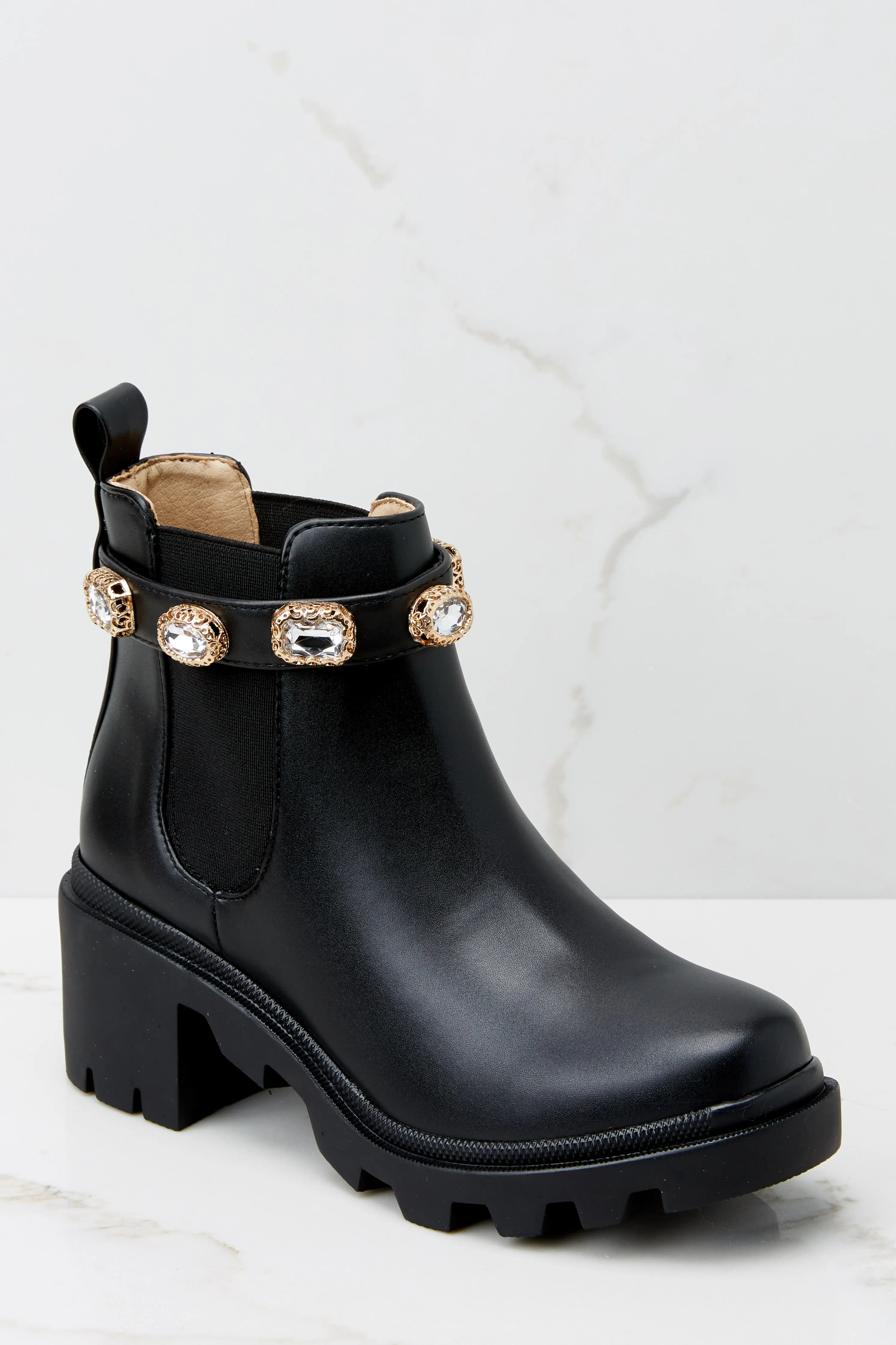 Amulet Black Ankle Booties