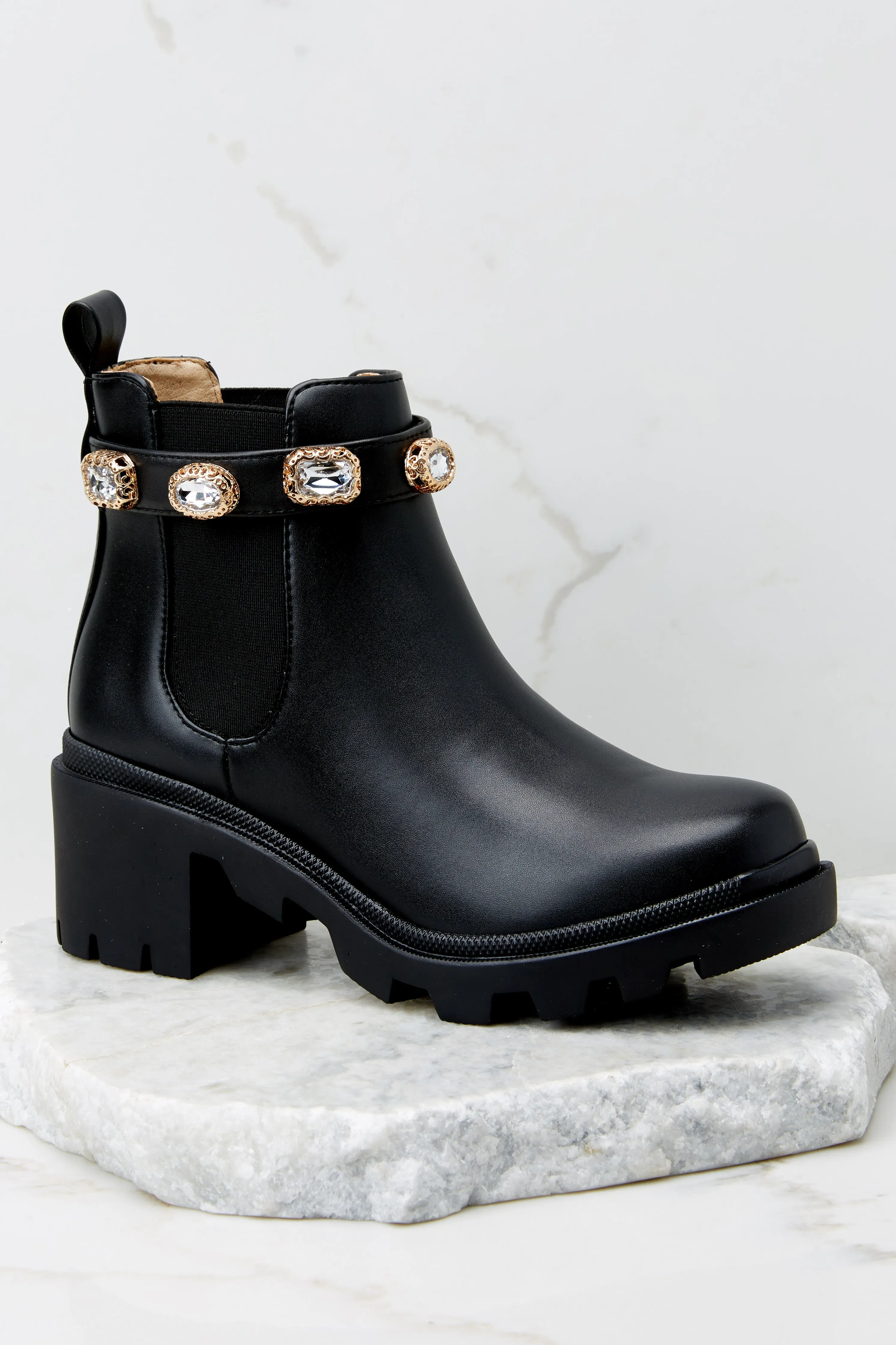 Amulet Black Ankle Booties