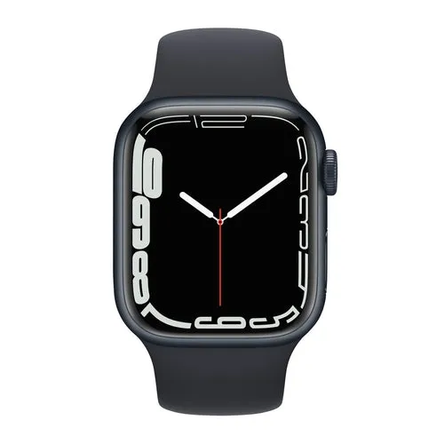 Apple Watch Series 7 45mm (GPS) Midnight Aluminum Case with Midnight Sport Band (3J561LL/A)