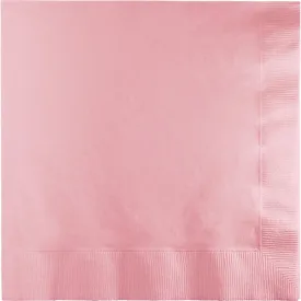 Bulk Pack of 100 Classic Pink Luncheon Napkins 2Ply