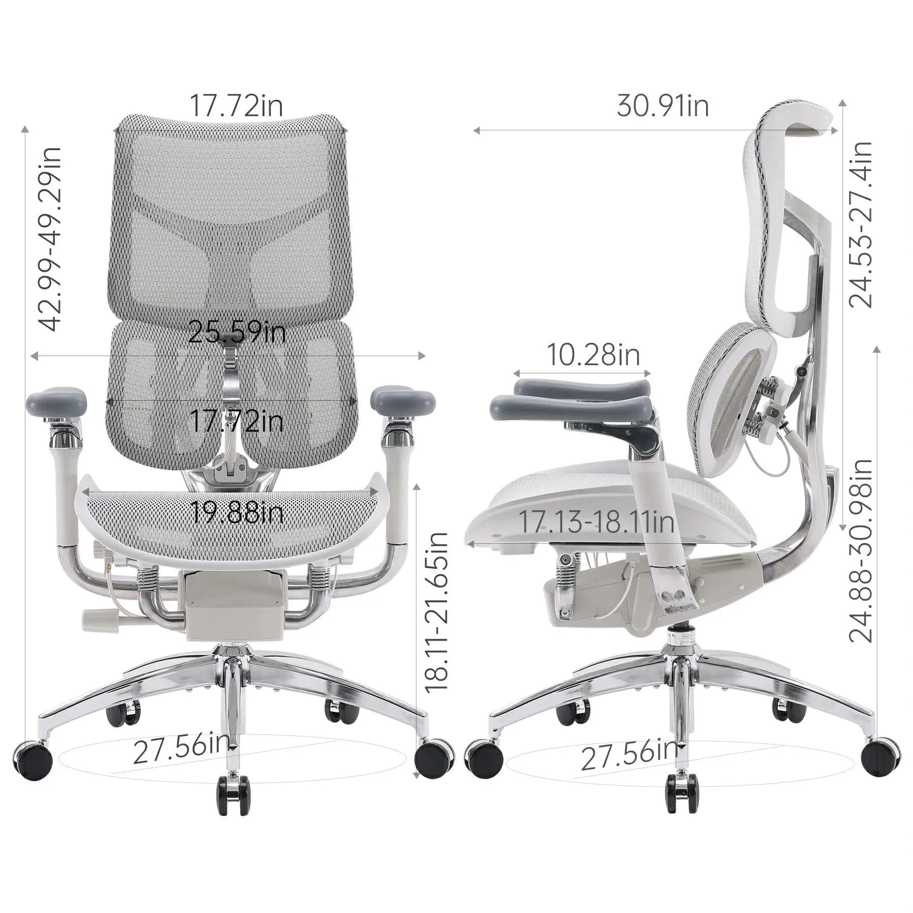 Doro S300 "Gravity-Defying" Ergonomic Chair