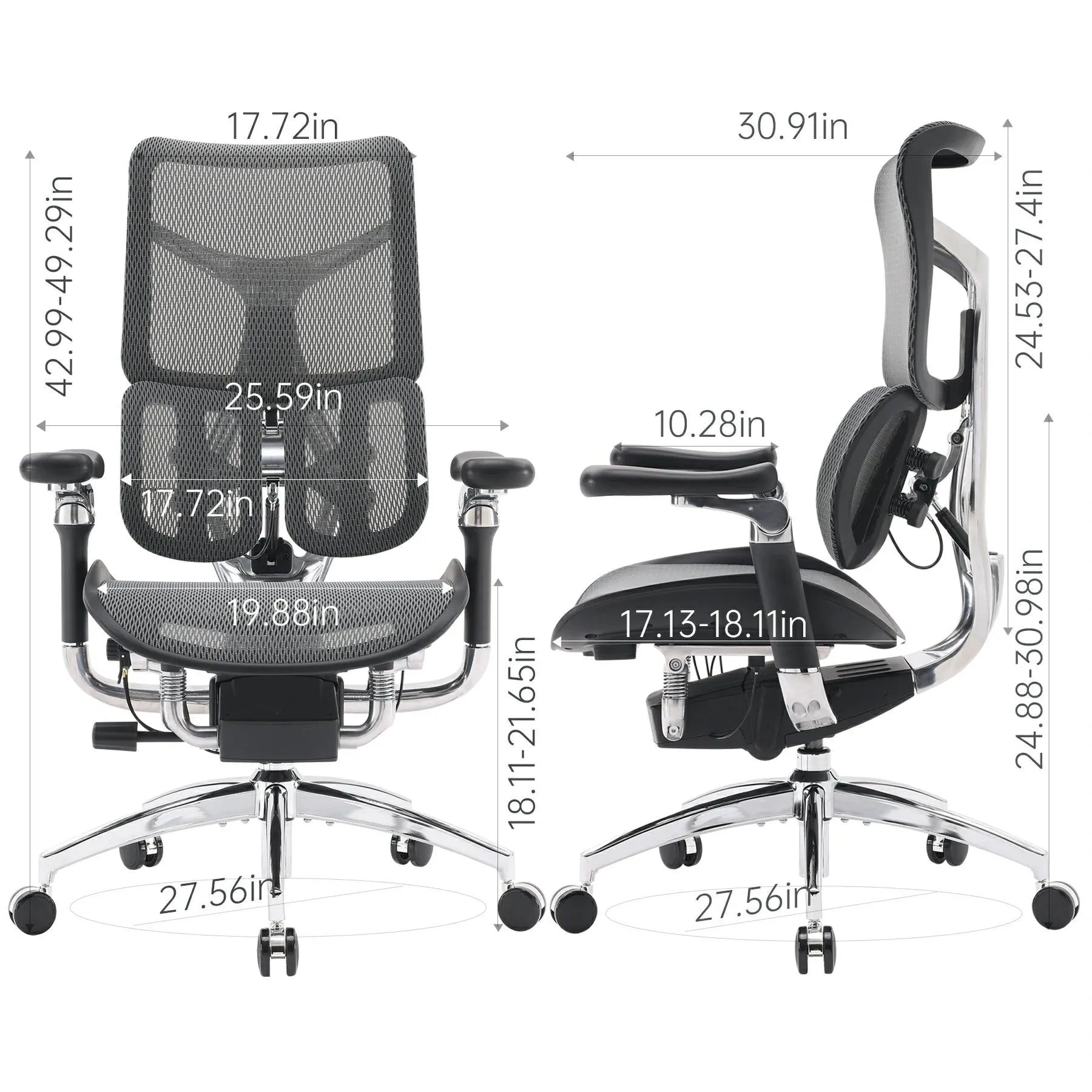 Doro S300 "Gravity-Defying" Ergonomic Chair