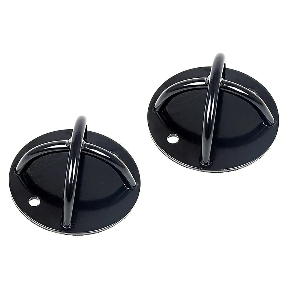 Durable Steel Wall/Ceiling Anchor Mounts (Pair), 600lbs