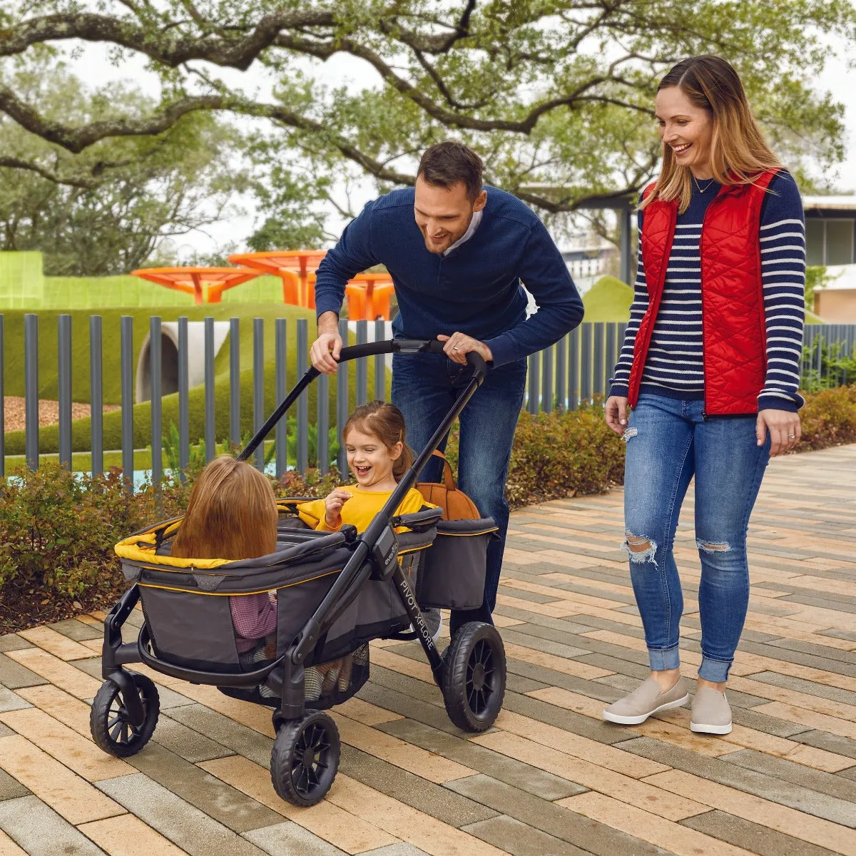 Evenflo - Pivot Xplore All-Terrain Stroller Wagon