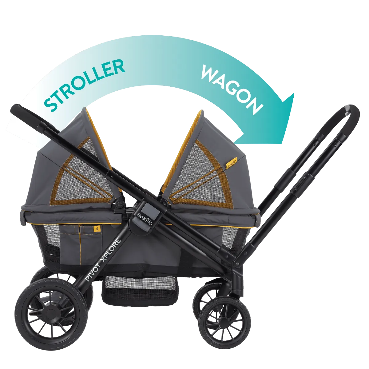 Evenflo - Pivot Xplore All-Terrain Stroller Wagon