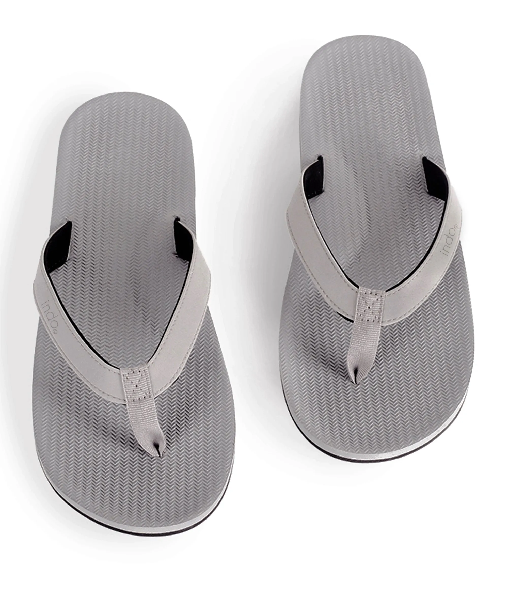 Indosole Essentials Flip Flops Men Granite