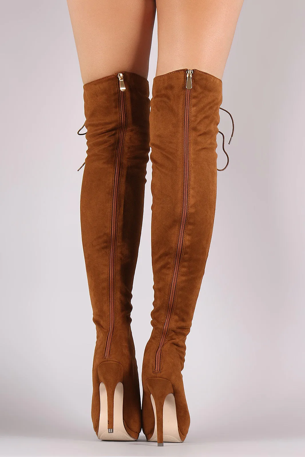 Jenni - Stiletto Heeled Over-The-Knee Boots