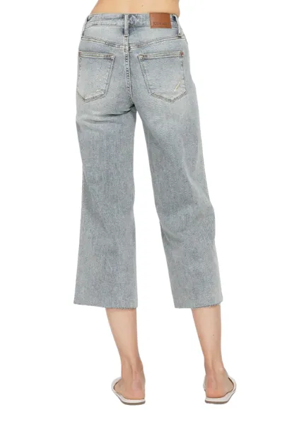 Judy Blue Katie MR Tummy Control Crop Jeans