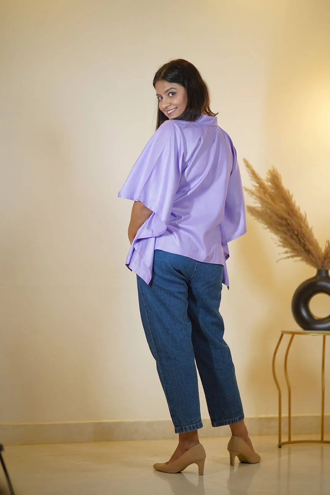 Lavender Kaftan Top - Aster