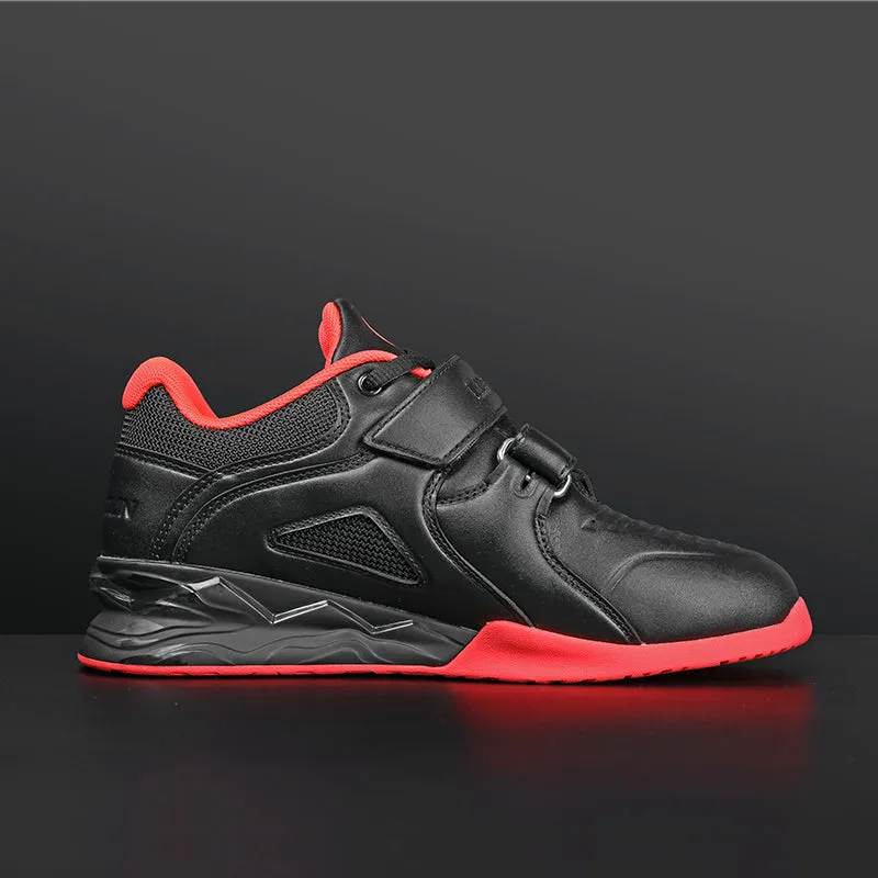 LUXIAOJUN - Weightlifting Shoes - Black & Red