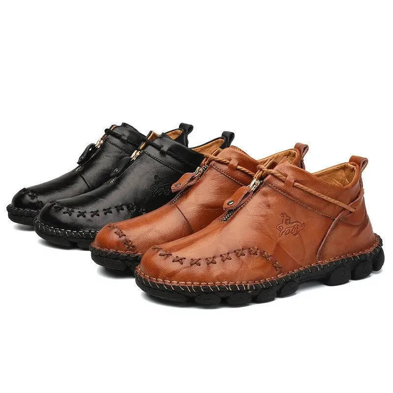 Men's Premium Cow Leather Boots