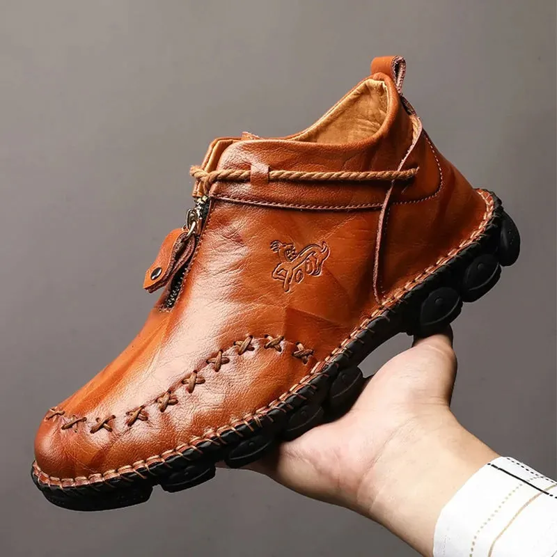 Men's Premium Cow Leather Boots