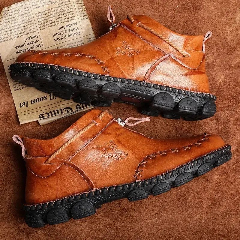 Men's Premium Cow Leather Boots