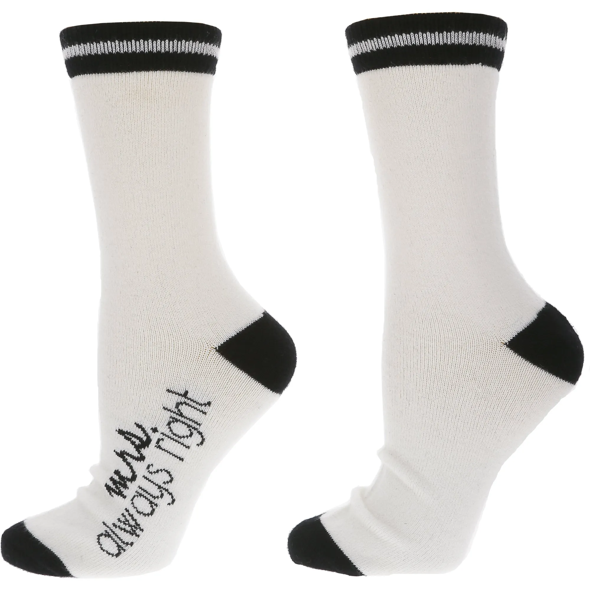 Mrs. Always Right Ladies Crew Sock