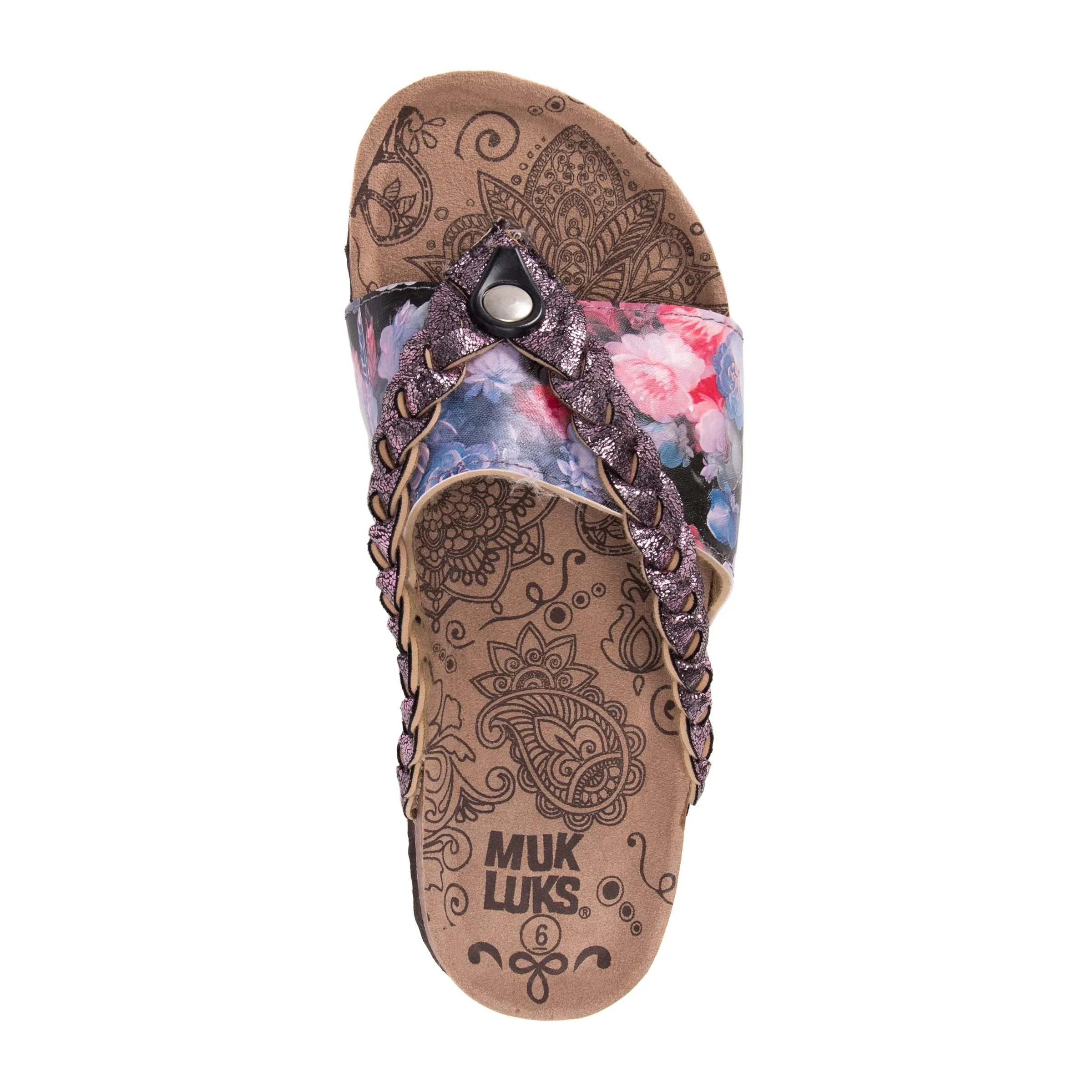 Muk Luks Women's Elaine Terra Turf Sandals