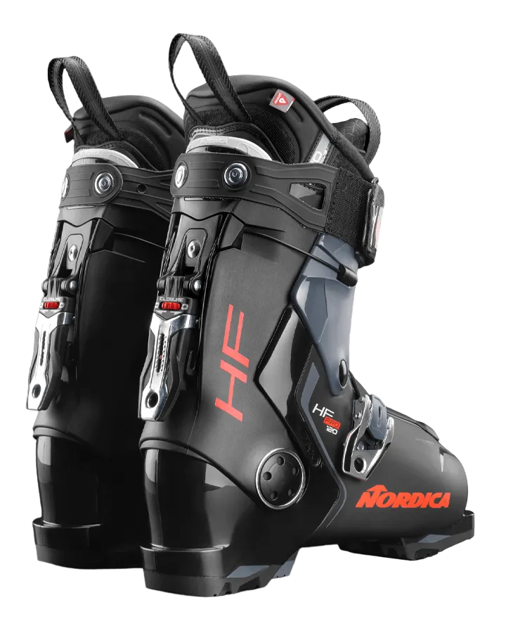 Nordica HF Pro 120 Ski Boots  - Black/Red