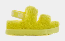 Oh Fluffita Slide Womens Sandals (Yellow)