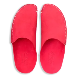 Red CP Slippers Minimalist