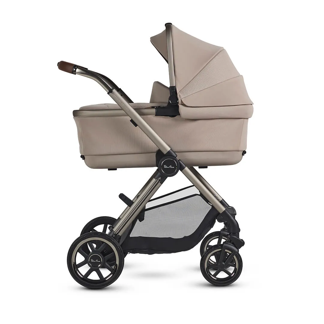 Silver Cross Reef 2   Carry Cot Bundle - Frappe **PRE-ORDER, LATE NOVEMBER DELIVERY**