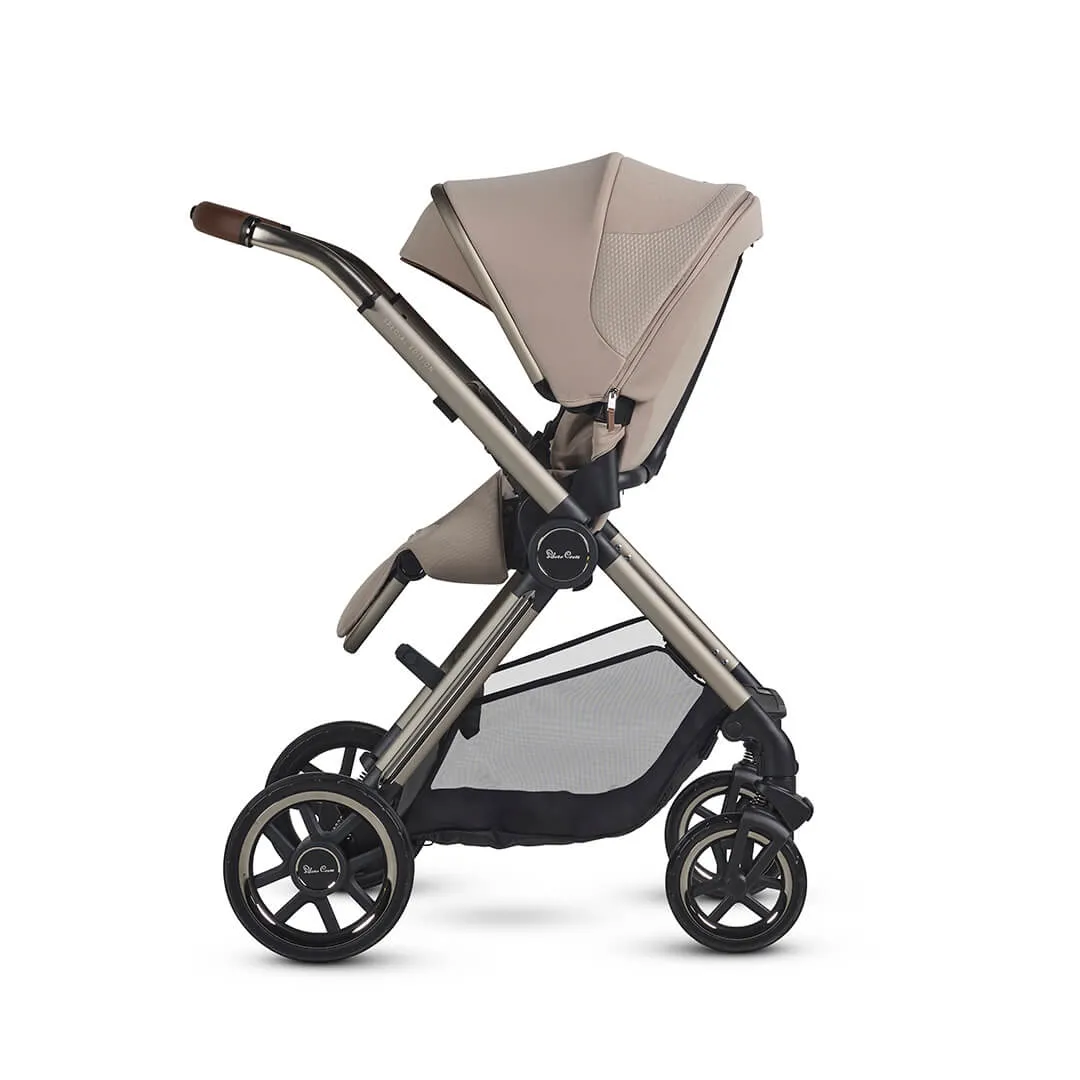 Silver Cross Reef 2   Carry Cot Bundle - Frappe **PRE-ORDER, LATE NOVEMBER DELIVERY**