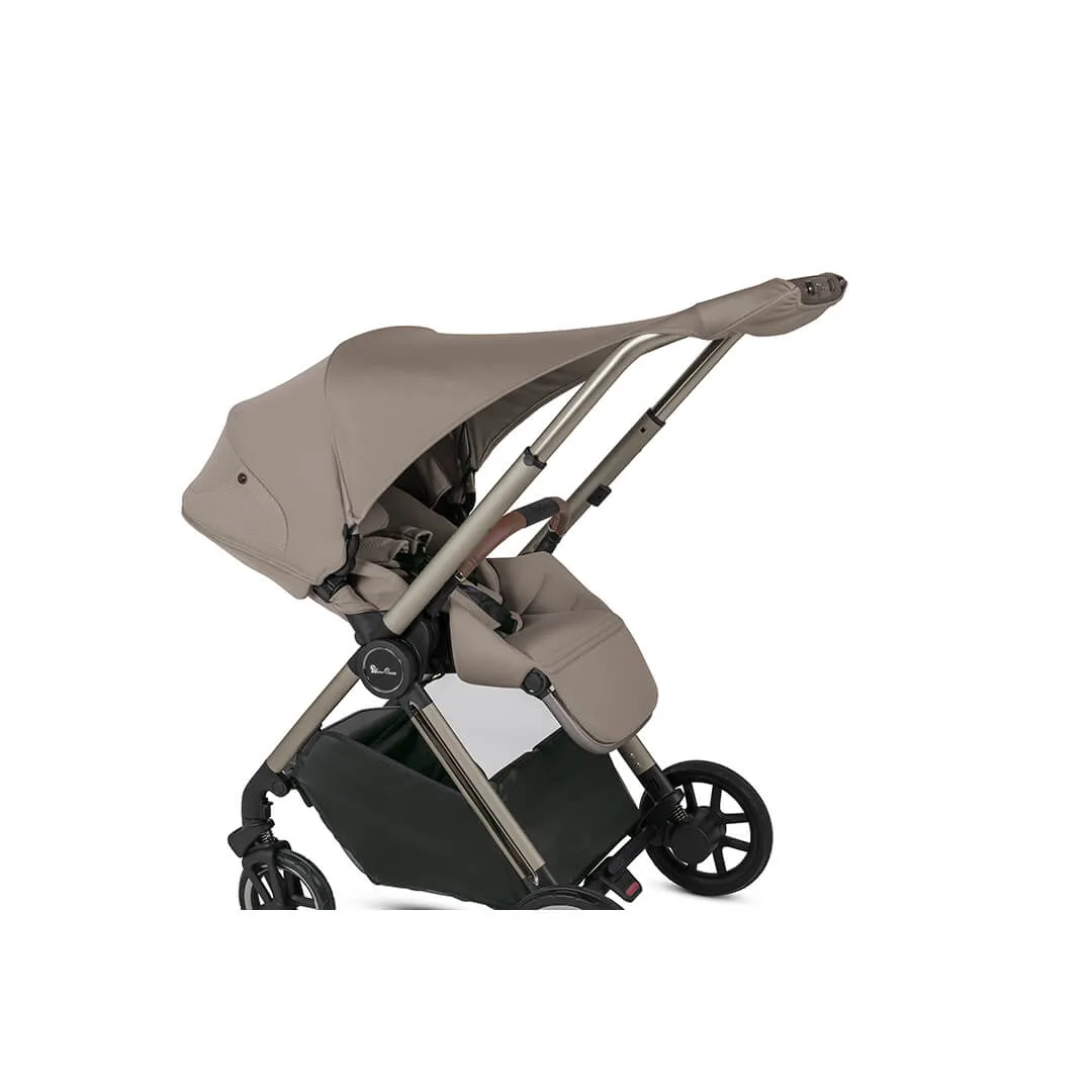 Silver Cross Reef 2   Carry Cot Bundle - Frappe **PRE-ORDER, LATE NOVEMBER DELIVERY**