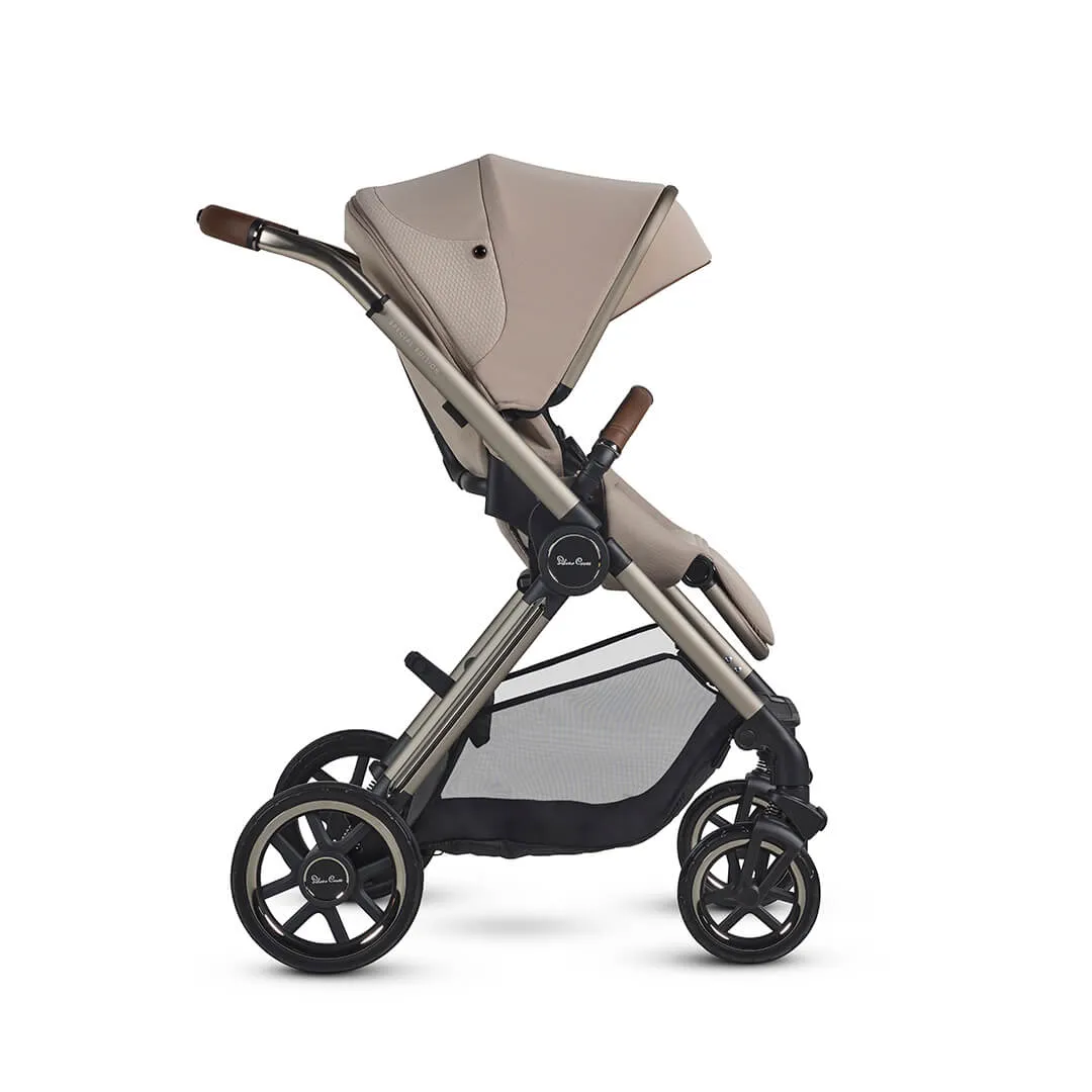 Silver Cross Reef 2   Carry Cot Bundle - Frappe **PRE-ORDER, LATE NOVEMBER DELIVERY**