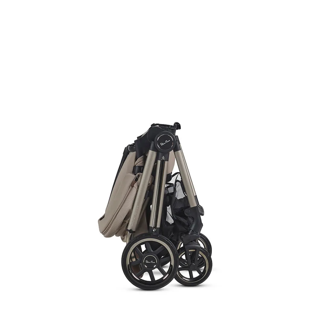 Silver Cross Reef 2   Carry Cot Bundle - Frappe **PRE-ORDER, LATE NOVEMBER DELIVERY**