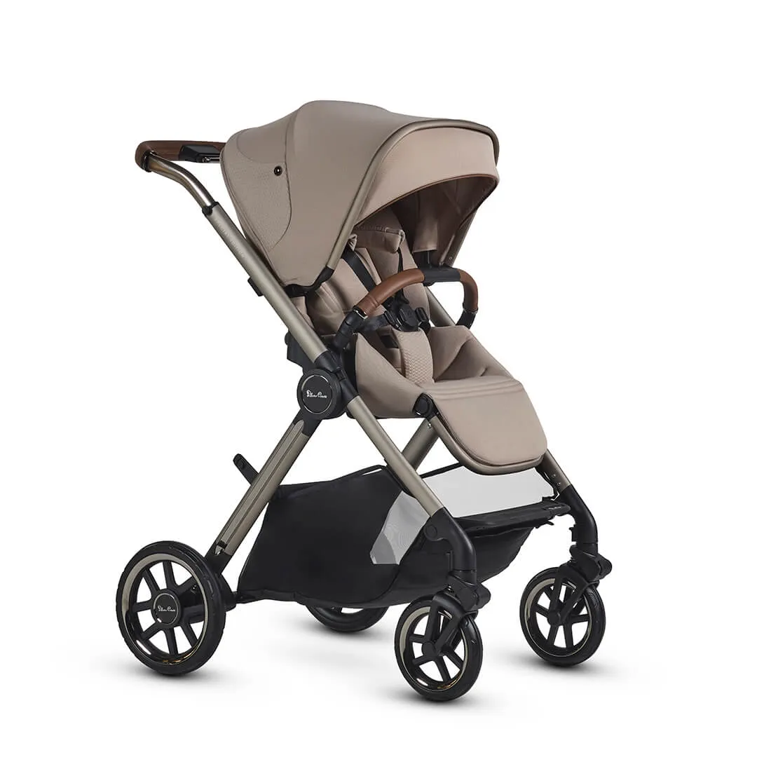 Silver Cross Reef 2   Carry Cot Bundle - Frappe **PRE-ORDER, LATE NOVEMBER DELIVERY**