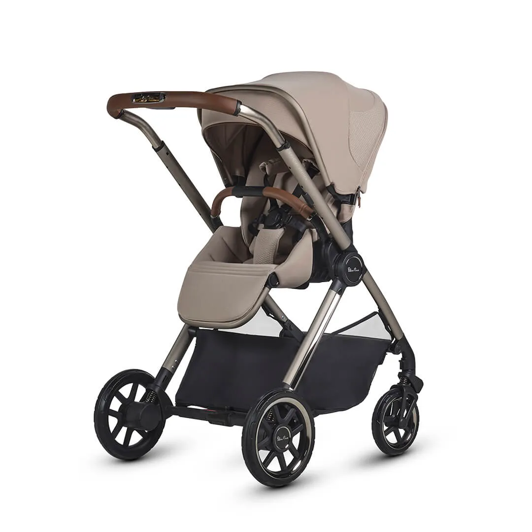 Silver Cross Reef 2   Carry Cot   Simplicity Capsule Bundle - Frappe **PRE-ORDER, LATE NOVEMBER DELIVERY**