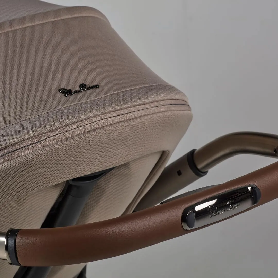 Silver Cross Reef 2   Carry Cot   Simplicity Capsule Bundle - Frappe **PRE-ORDER, LATE NOVEMBER DELIVERY**