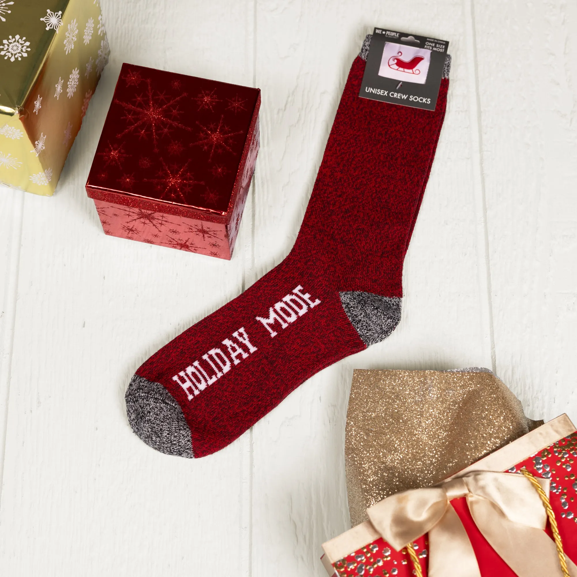 Sleigh Unisex Socks