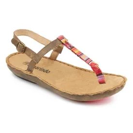 Tamarindo Tidal Sandal Women's Flip Flop with Adjustable Ankle Strap