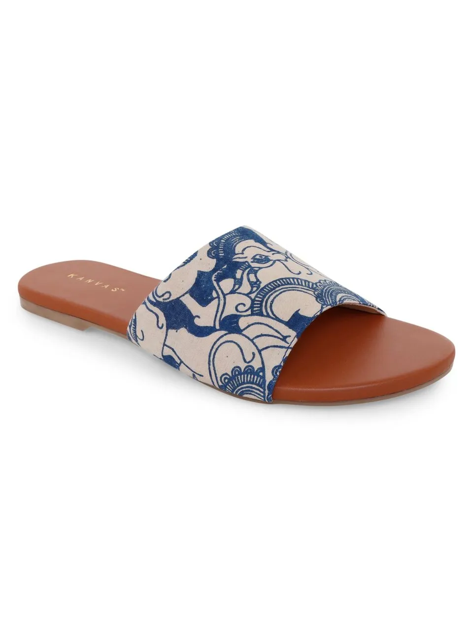 Tranditional Kalamkari Slip Ons