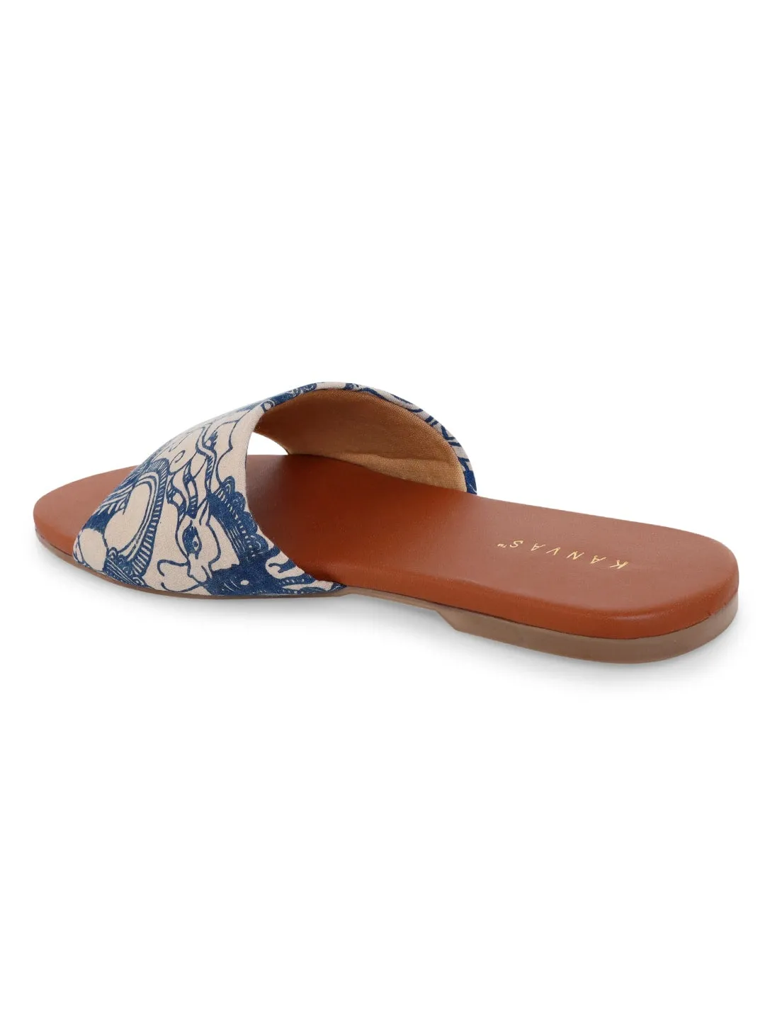 Tranditional Kalamkari Slip Ons