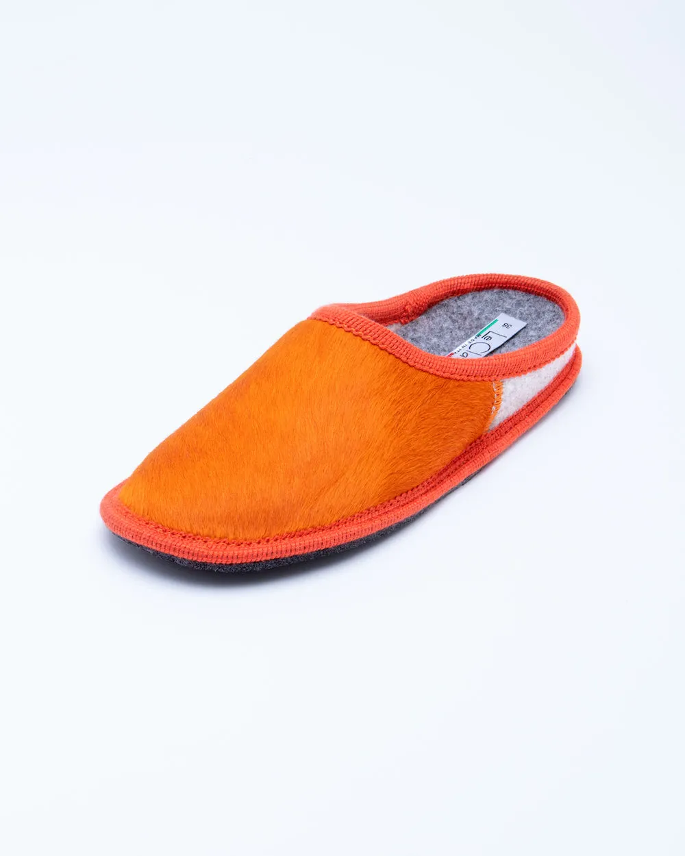 Women's Nuvola Cavallino Slipper Orange Pony